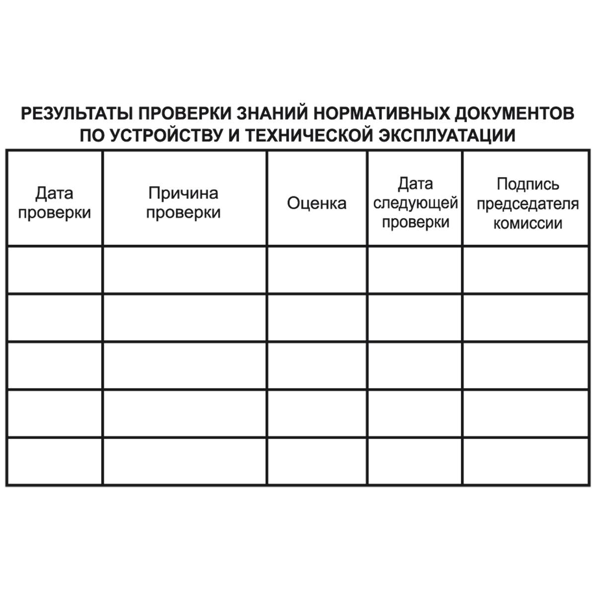 Бланк удостоверения о проверке знаний правил работы в электроустановках  (Приказ от 15.12.2020 № 903н)